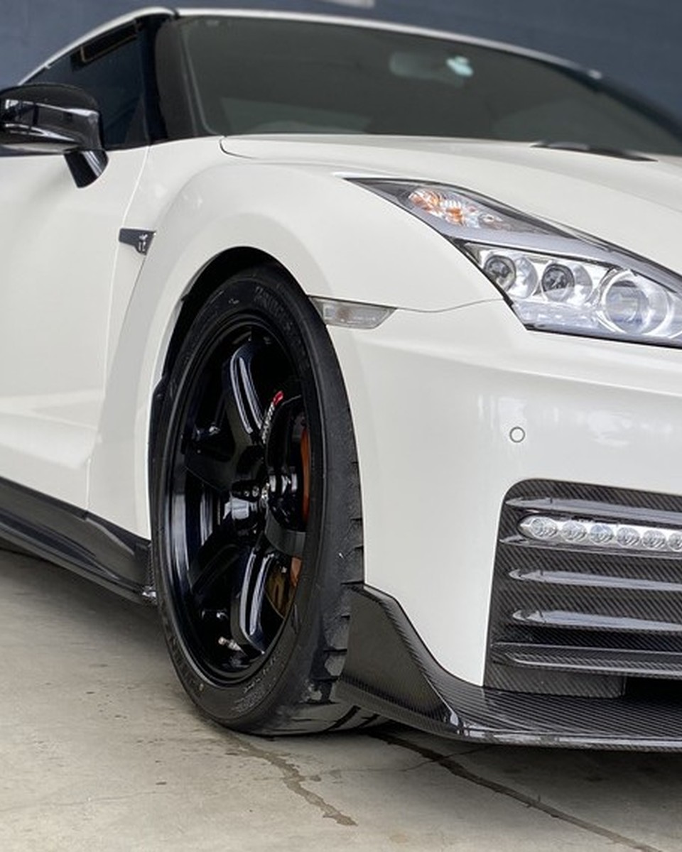 White Nissan at Diverse Autobody