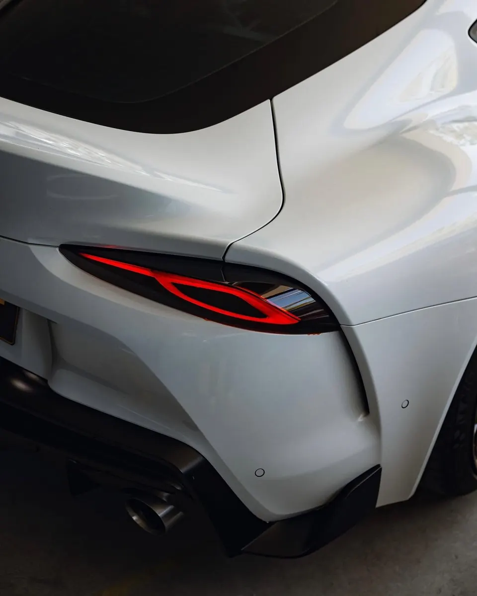 Toyota rear bodywork detail at Diverse Autobody
